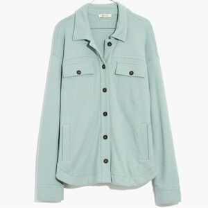 Madewell sage color Shacket